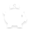 Piggy bank icon.