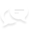 Chat bubble icon.