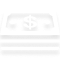 Dollar stack icon.